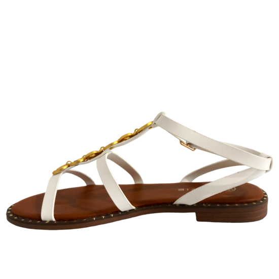 FLAT SANDALS ΛΕΥΚΑ 1479