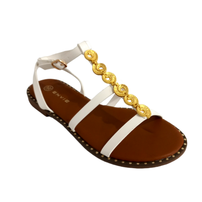 FLAT SANDALS ΛΕΥΚΑ 1479