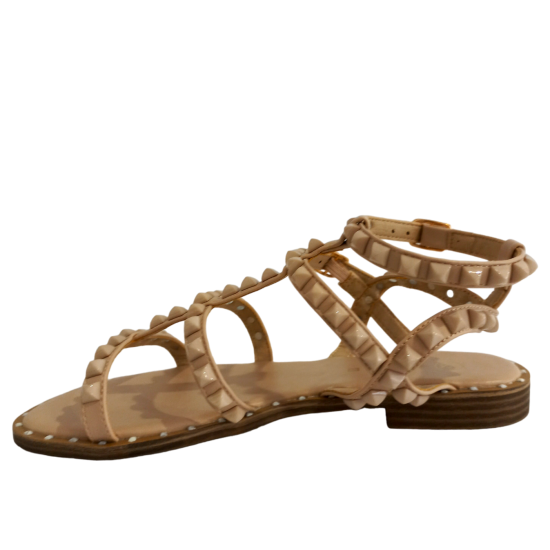 ΓΥΝΑΙΚΕΙΑ ΠΑΠΟΥΤΣΙΑ FLAT SANDALS ΜΠΕΖ  1719